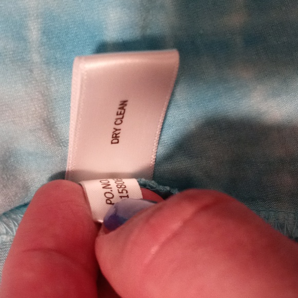 🆕️ 🌊Boston Proper🌊 - Blue Tie Dye Capri Maxi Dress - Picture 12 of 15